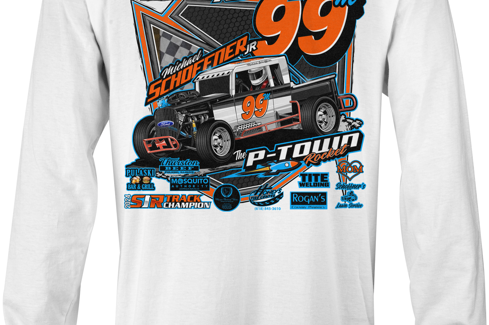 Michael Schoffner Jr. 2025 Half Chest Long Sleeves