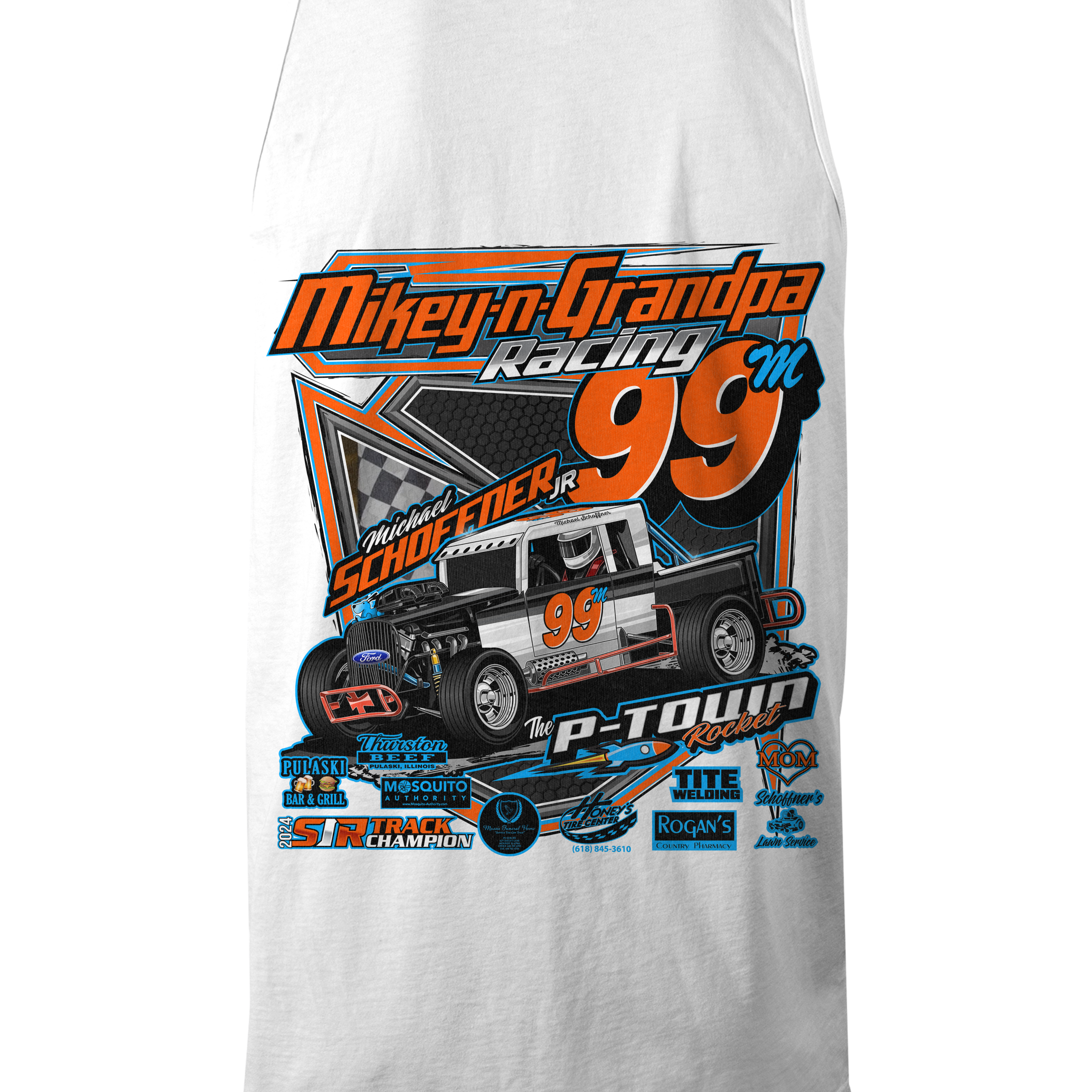 Michael Schoffner Jr. 2025 Half Chest Tank Tops