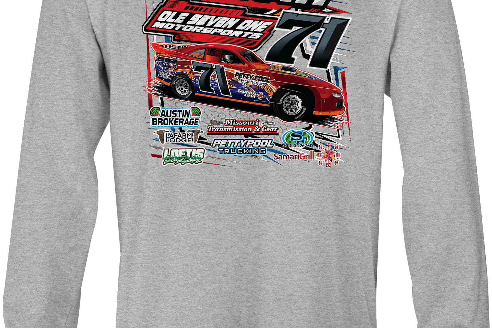 Scott Austin Long Sleeves Black Acid Apparel