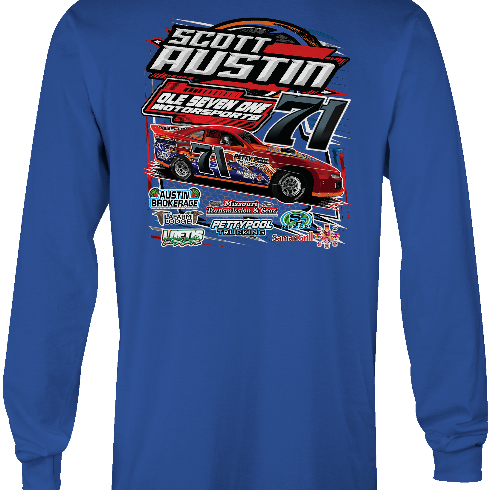 Scott Austin Long Sleeves Black Acid Apparel