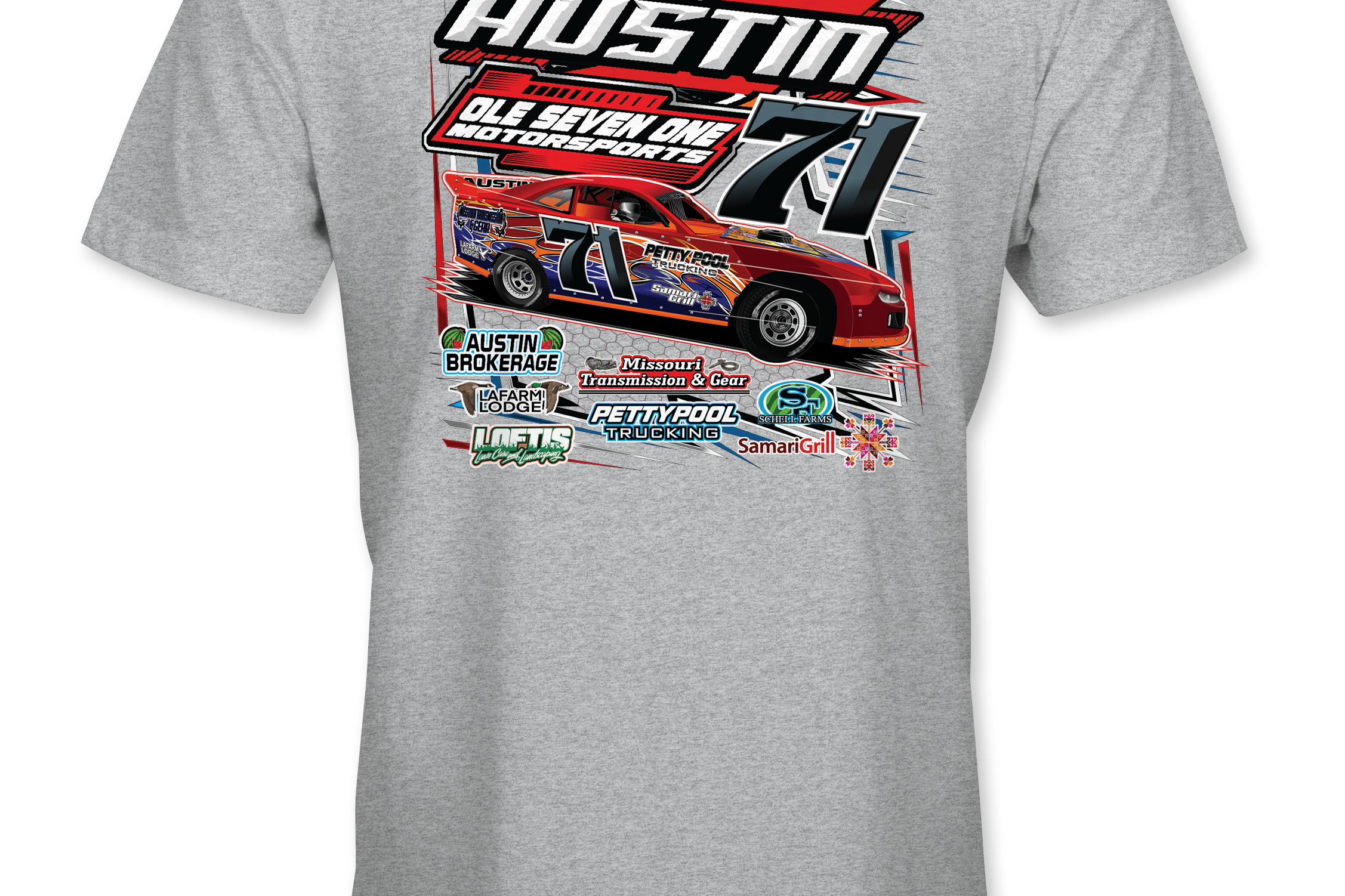 Scott Austin T-Shirts Black Acid Apparel