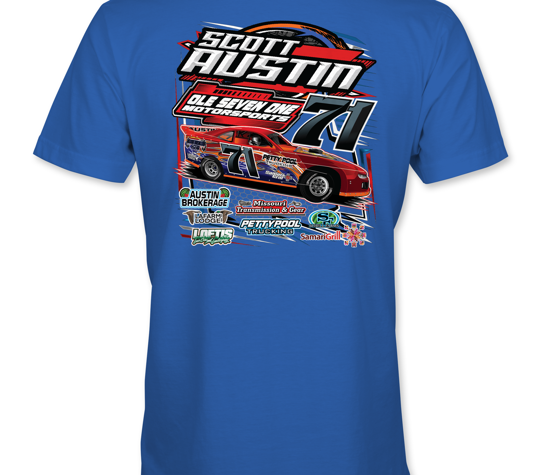 Scott Austin T-Shirts Black Acid Apparel