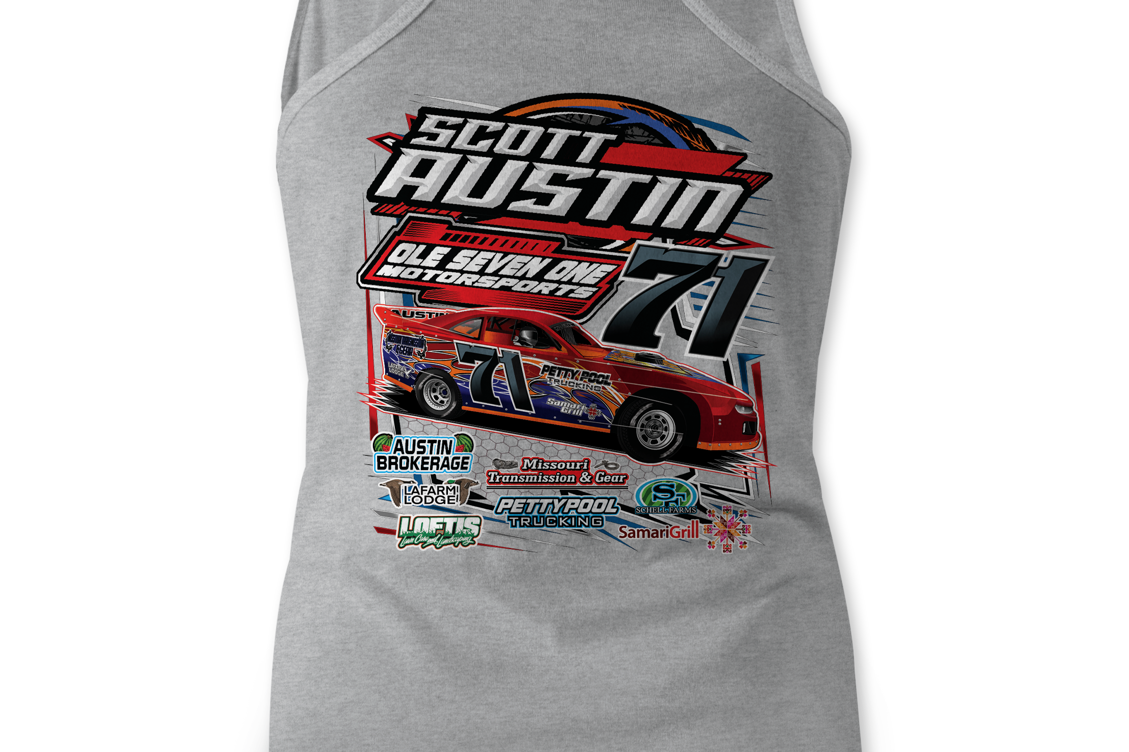 Scott Austin Tank Tops Black Acid Apparel