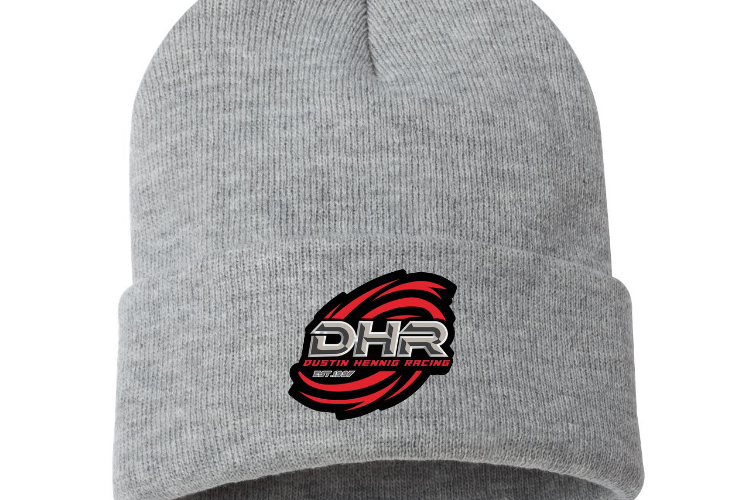 Dustin Hennig Racing Beanies - Black Acid Apparel