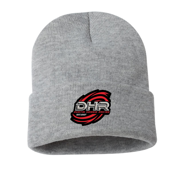 Dustin Hennig Racing Beanies - Black Acid Apparel