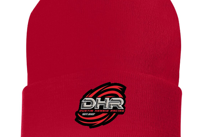 Dustin Hennig Racing Beanies - Black Acid Apparel