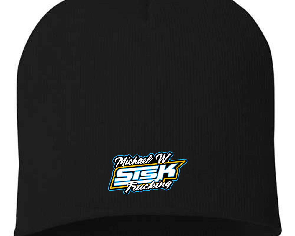 Michael Sisk Trucking Beanies Black Acid Apparel