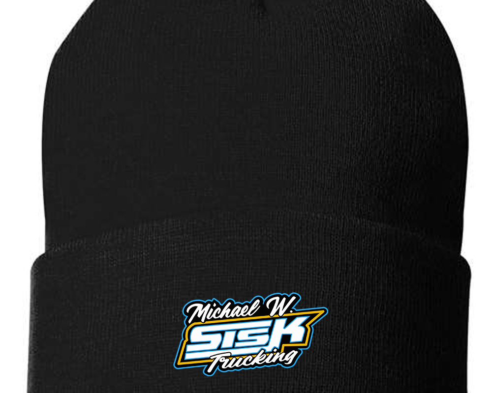 Michael Sisk Trucking Beanies Black Acid Apparel