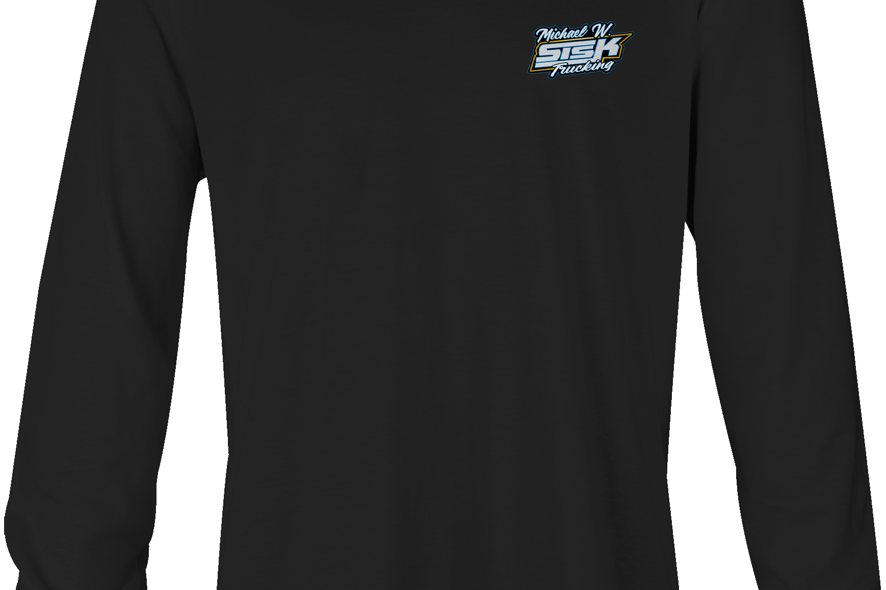 Michael Sisk Trucking Long Sleeves Black Acid Apparel
