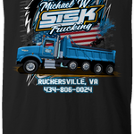 Michael Sisk Trucking Tank Tops Black Acid Apparel