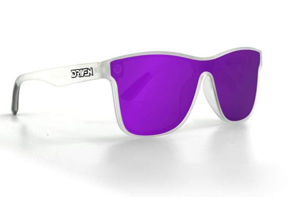 Driven Sunglasses - Slide Job Matte Clear