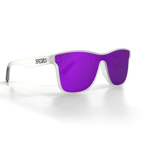 Driven Sunglasses - Slide Job Matte Clear