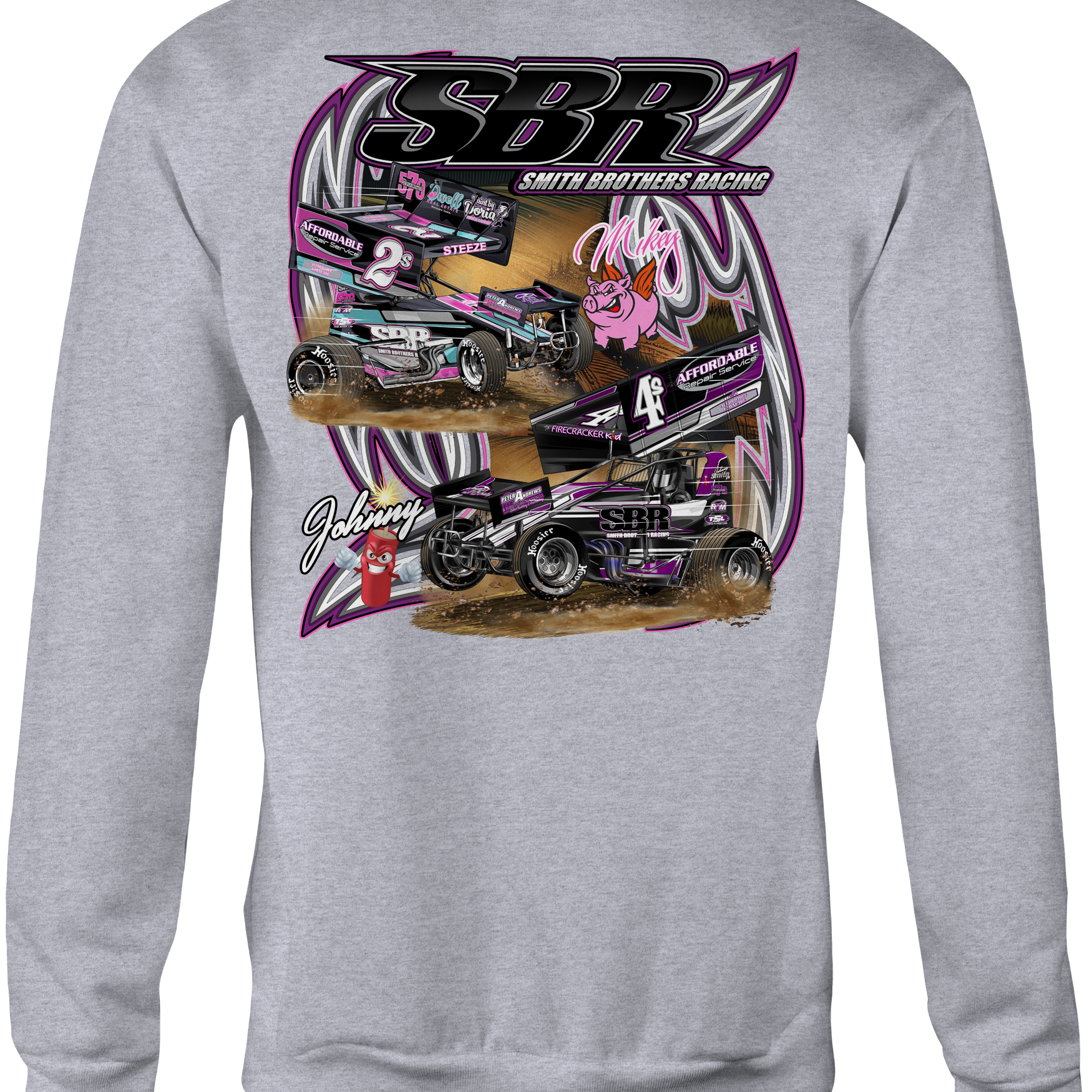 Smith Brothers Racing Crewneck Sweatshirt