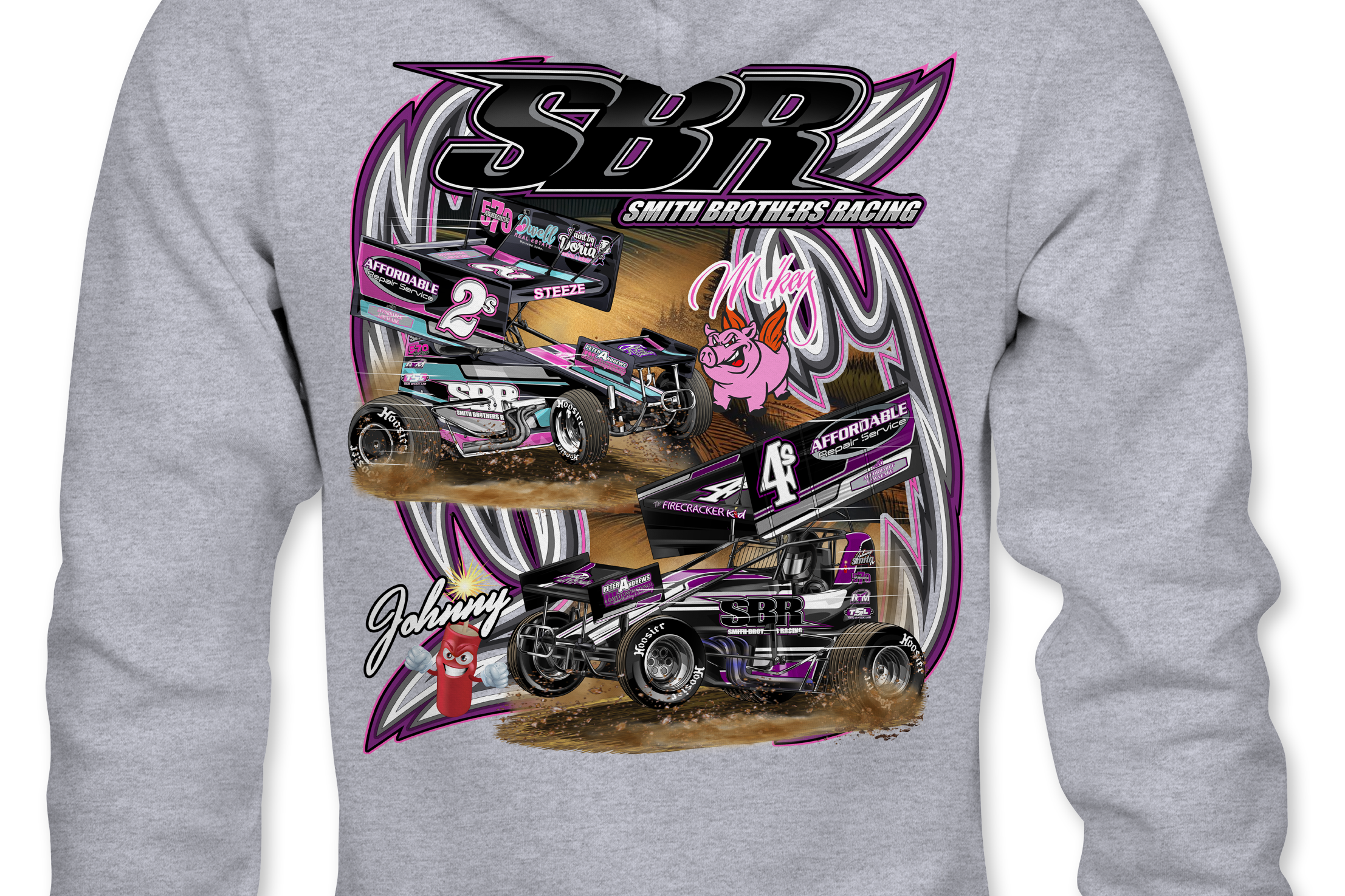 Smith Brothers Racing Hoodies
