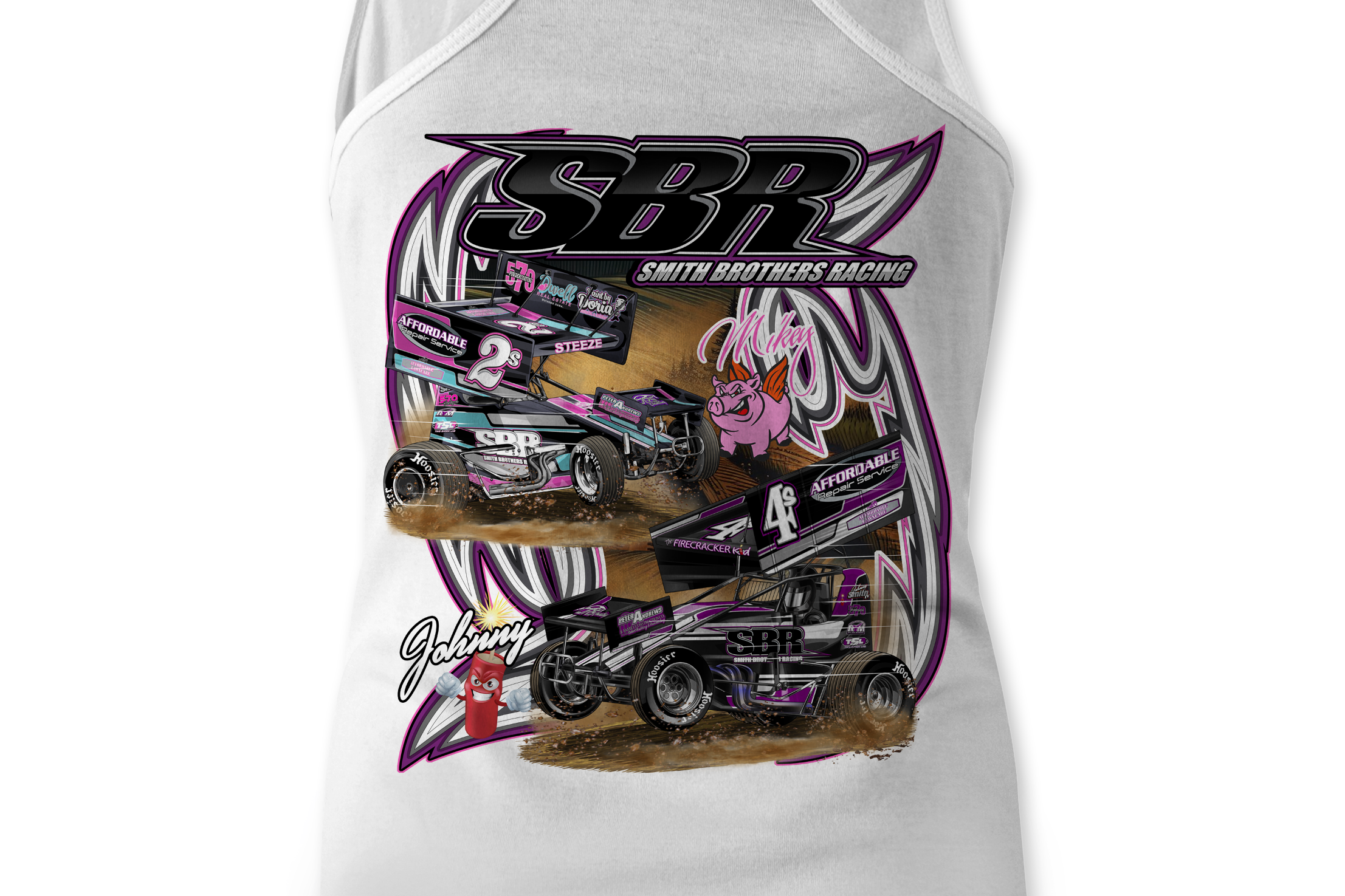 Smith Brothers Racing Tank Tops