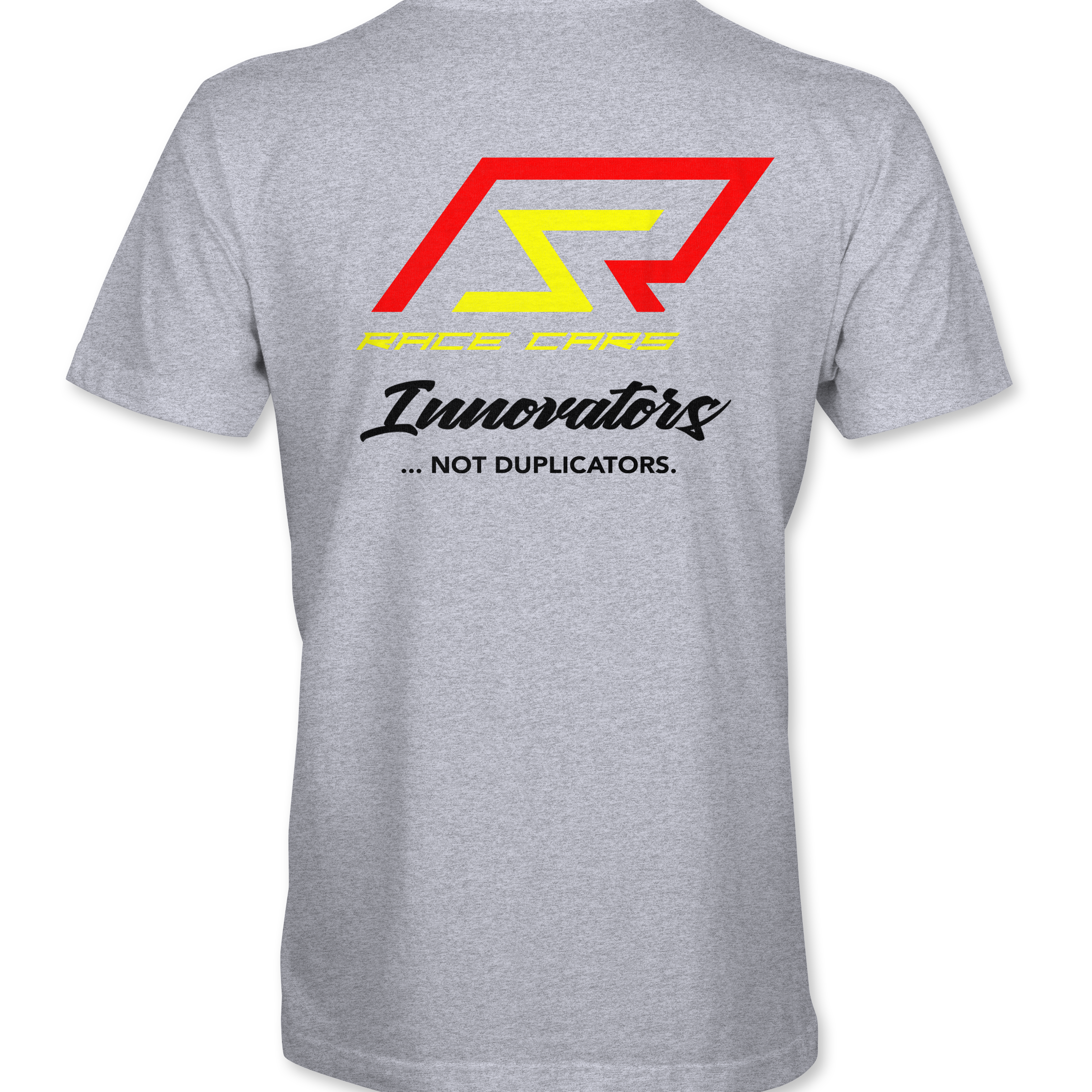 R & S Innovators.  Not Duplicators. T-Shirts Black Acid Apparel