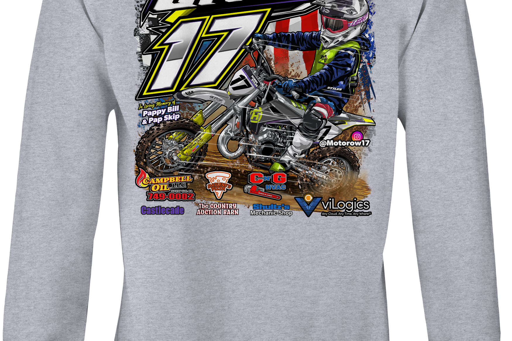 Stiles Racing Crewneck Sweatshirts
