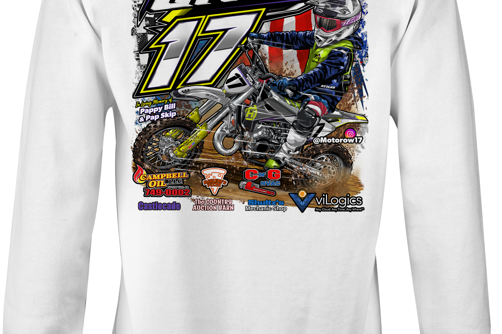 Stiles Racing Crewneck Sweatshirts