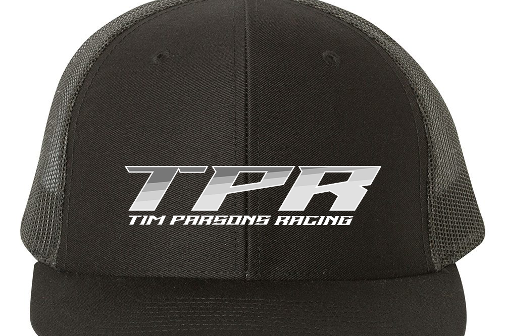 Tim Parsons Racing Hats Black Acid Apparel