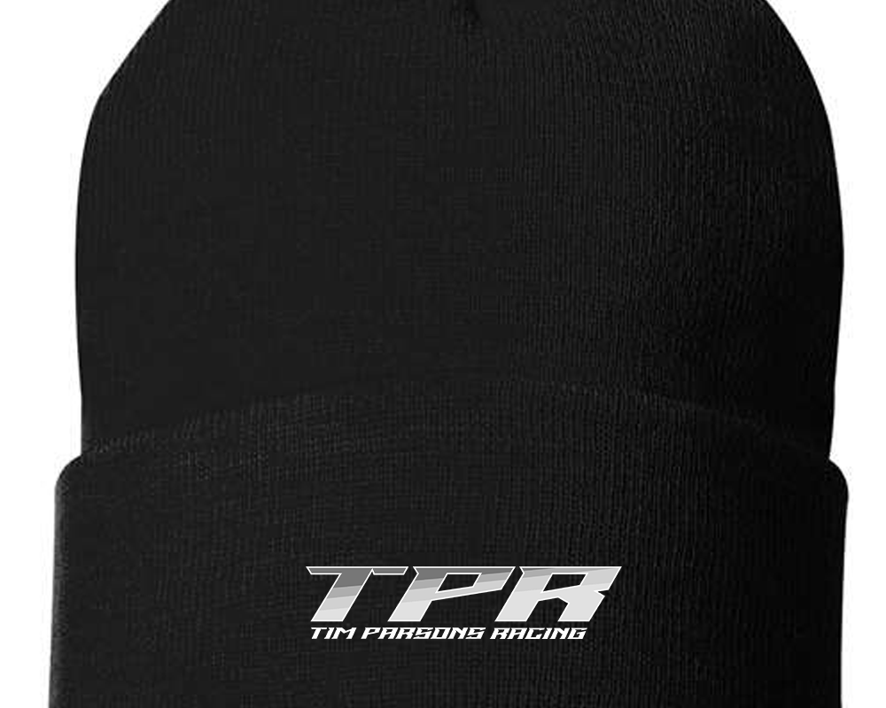 Tim Parsons Racing Beanies Black Acid Apparel