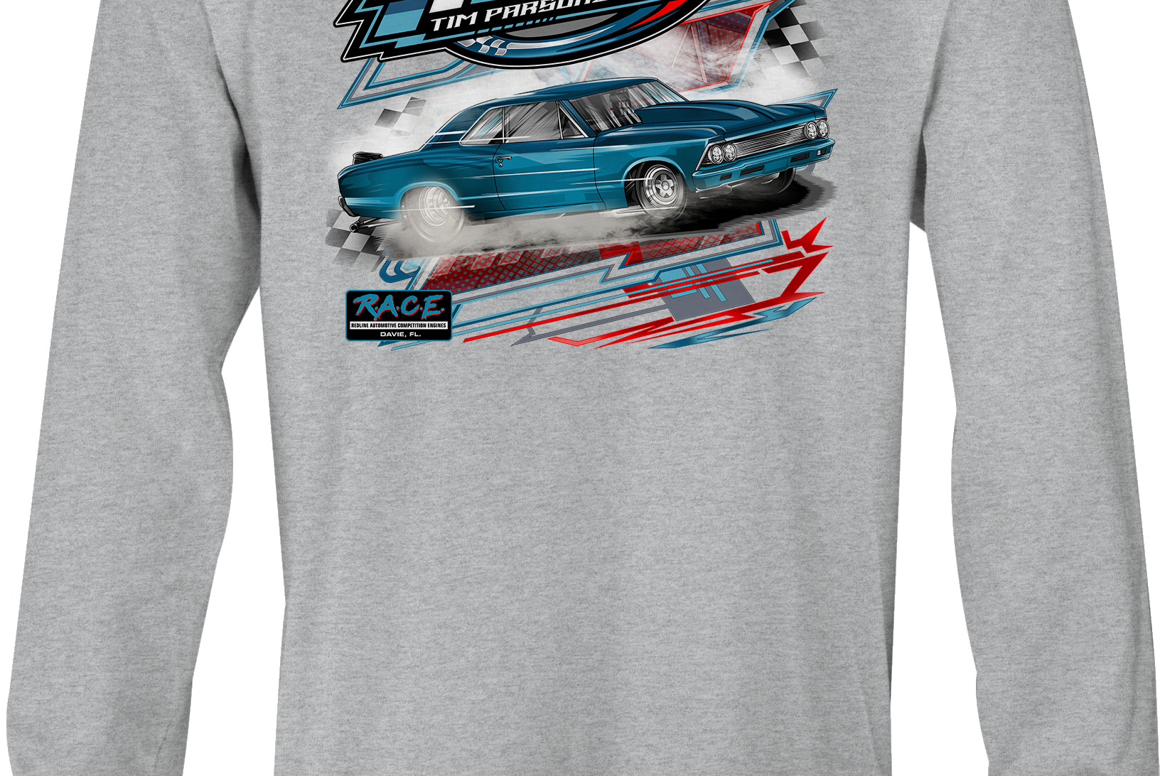 Tim Parsons Racing Long Sleeves Black Acid Apparel