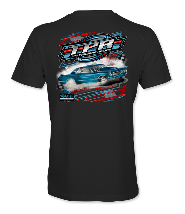 Tim Parsons Racing T-Shirts - Black Acid Apparel