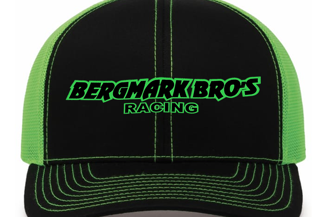 Bergmark Bro's Racing Hats Black Acid Apparel