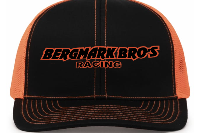 Bergmark Bro's Racing Hats Black Acid Apparel