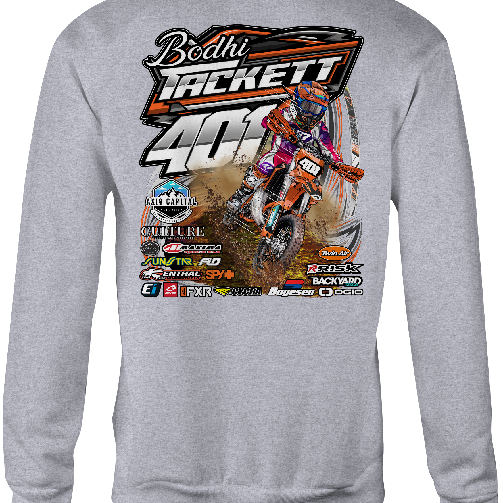 Bodhi Tackett Crewneck Sweatshirts