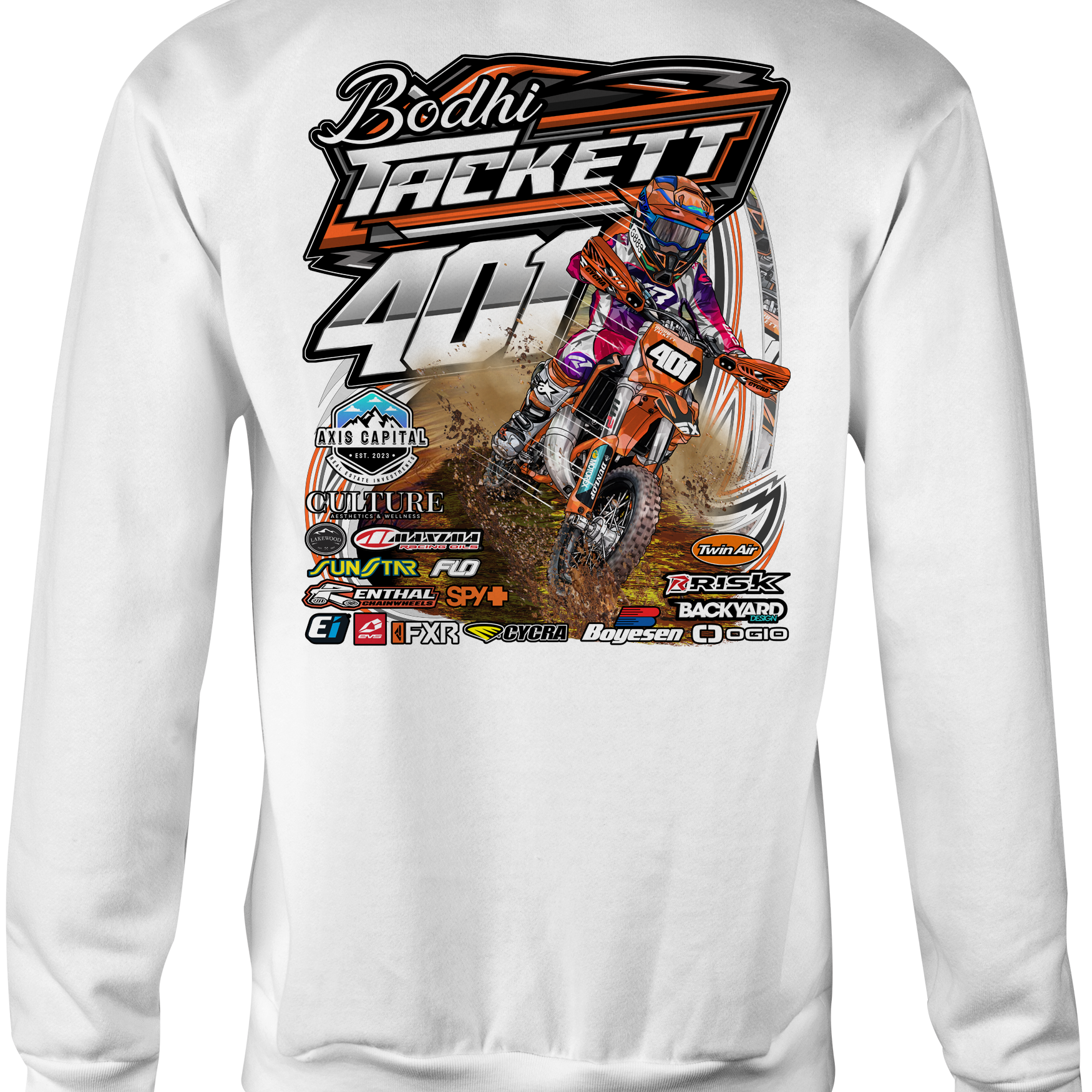 Bodhi Tackett Crewneck Sweatshirts