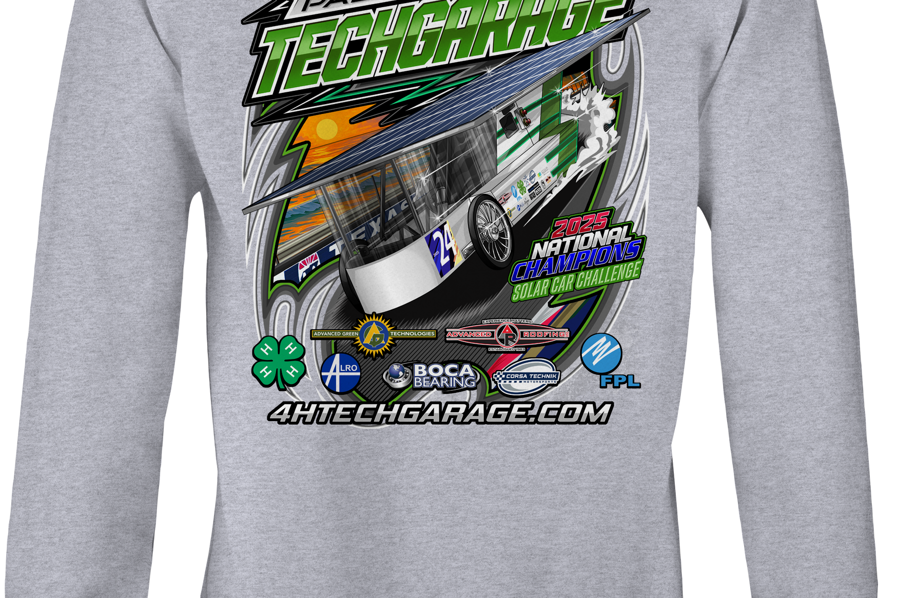 Techgarage 2025 Crewneck Sweatshirts