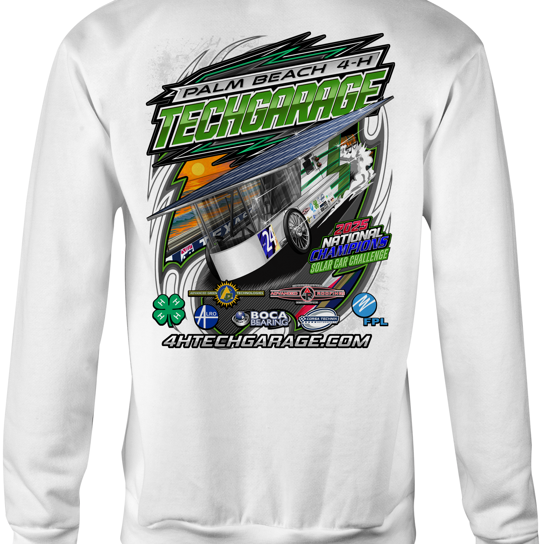 Techgarage 2025 Crewneck Sweatshirts
