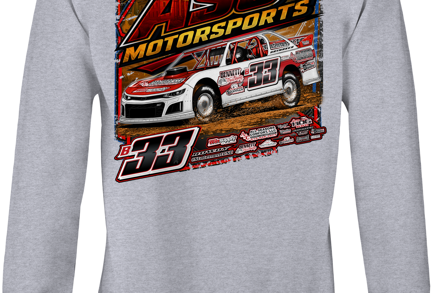 ASC Motorsports Crewneck Sweatshirt