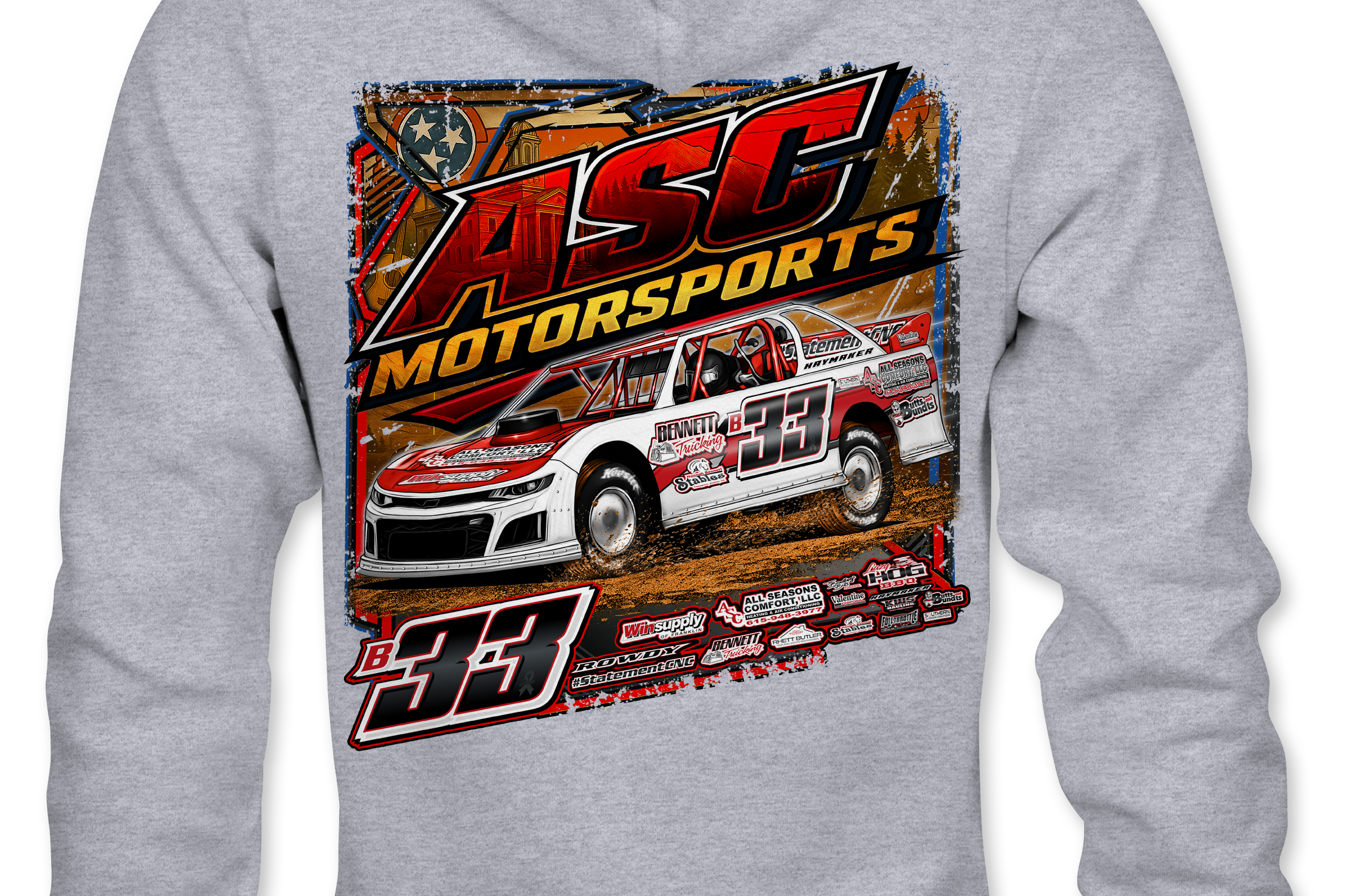 ASC Motorsports Hoodies