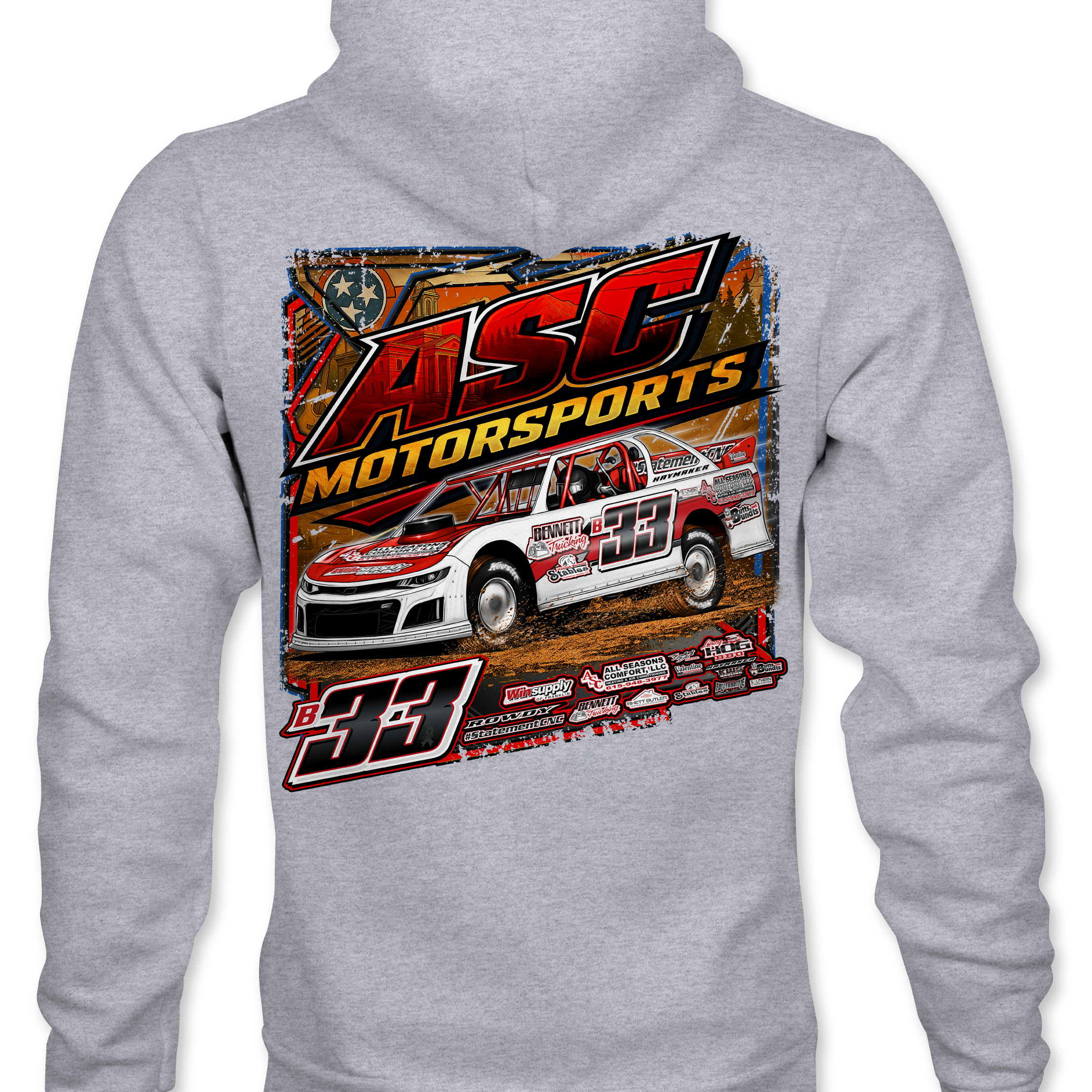 ASC Motorsports Hoodies