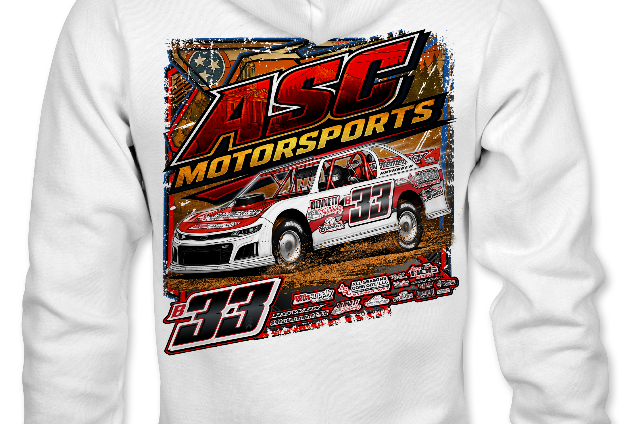 ASC Motorsports Hoodies