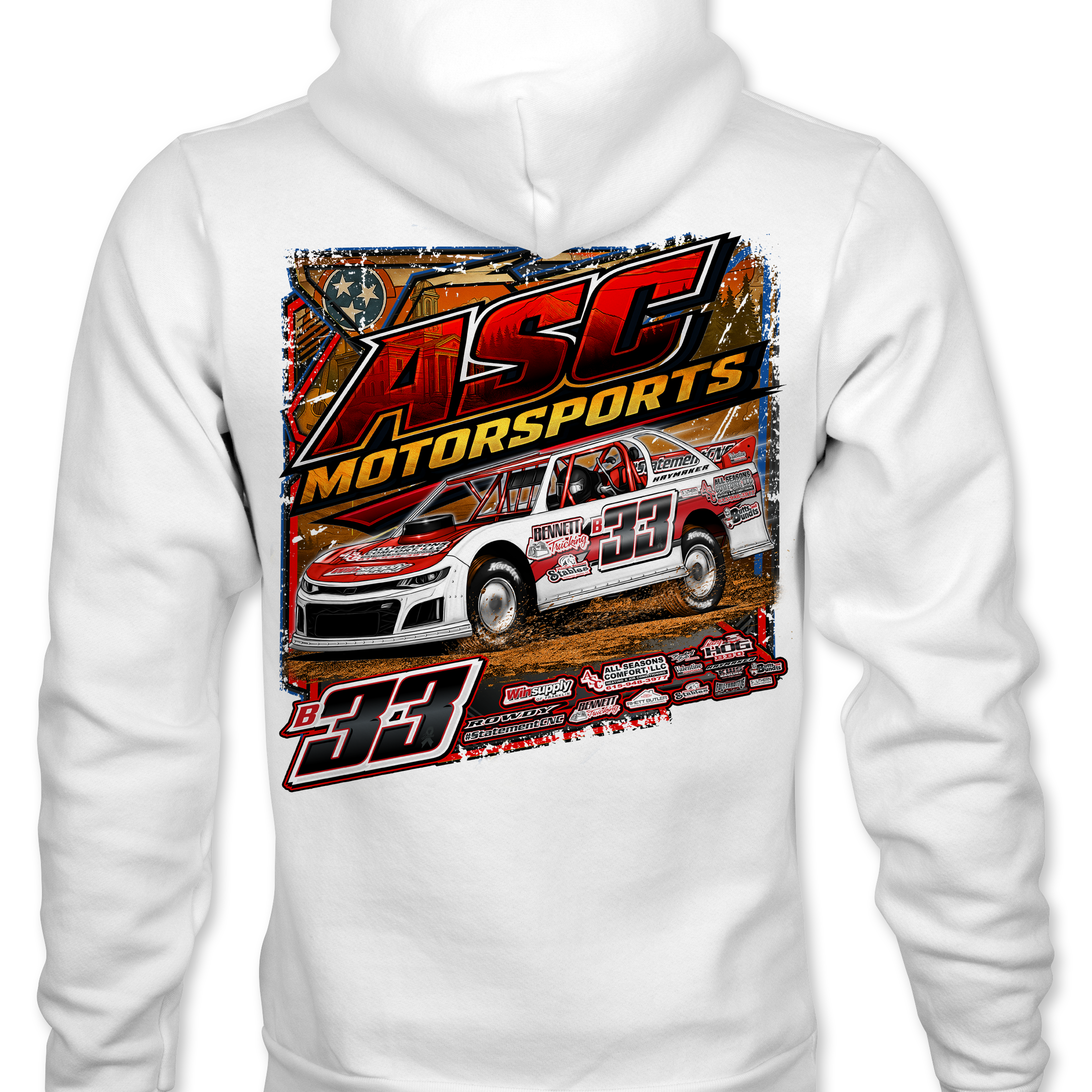 ASC Motorsports Hoodies
