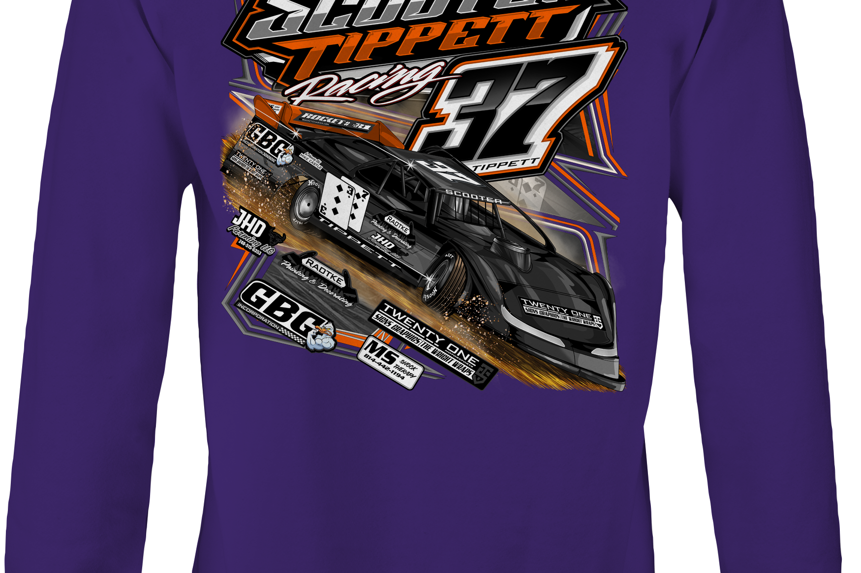 Scooter Tippett Racing 2025 Crewneck Sweatshirts