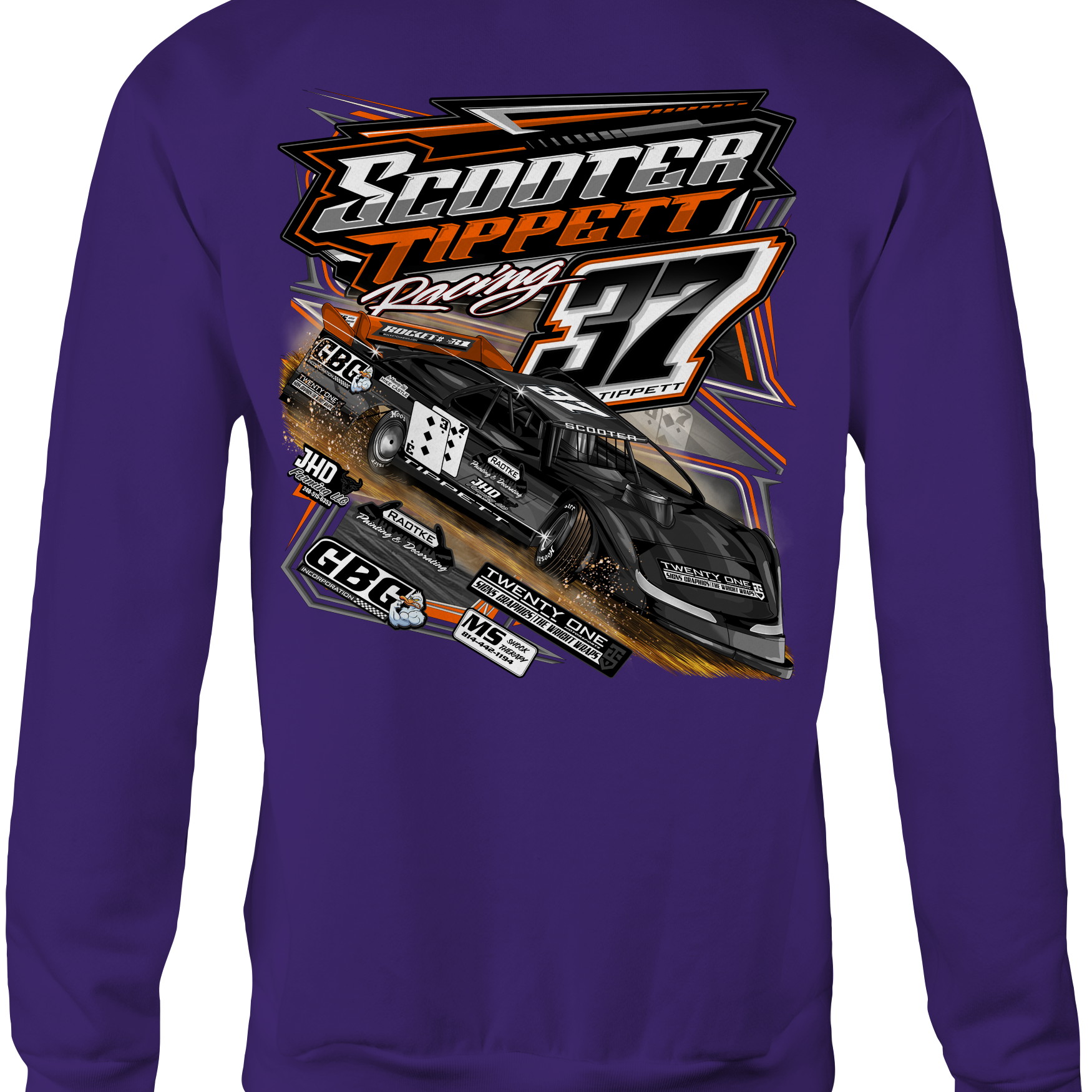 Scooter Tippett Racing 2025 Crewneck Sweatshirts