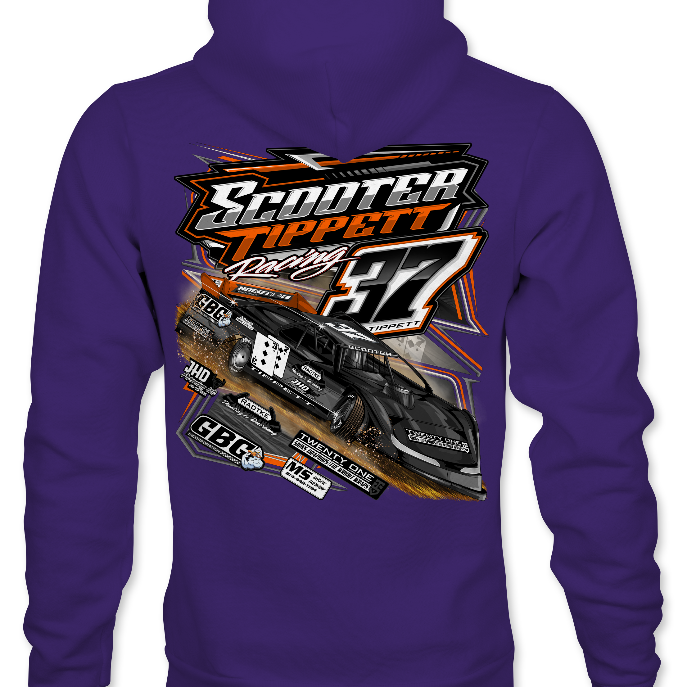 Scooter Tippett Racing 2025 Hoodies