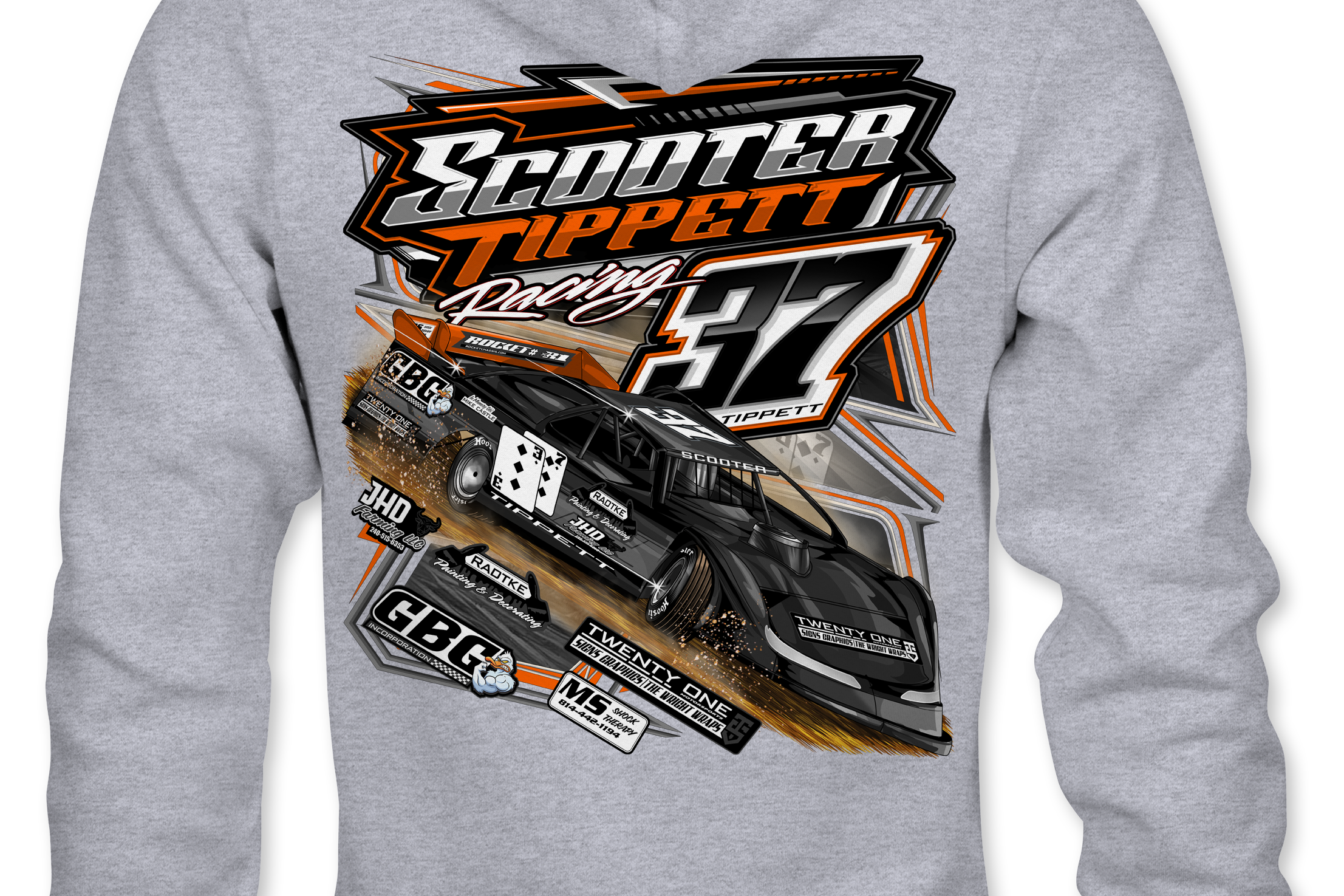 Scooter Tippett Racing 2025 Hoodies