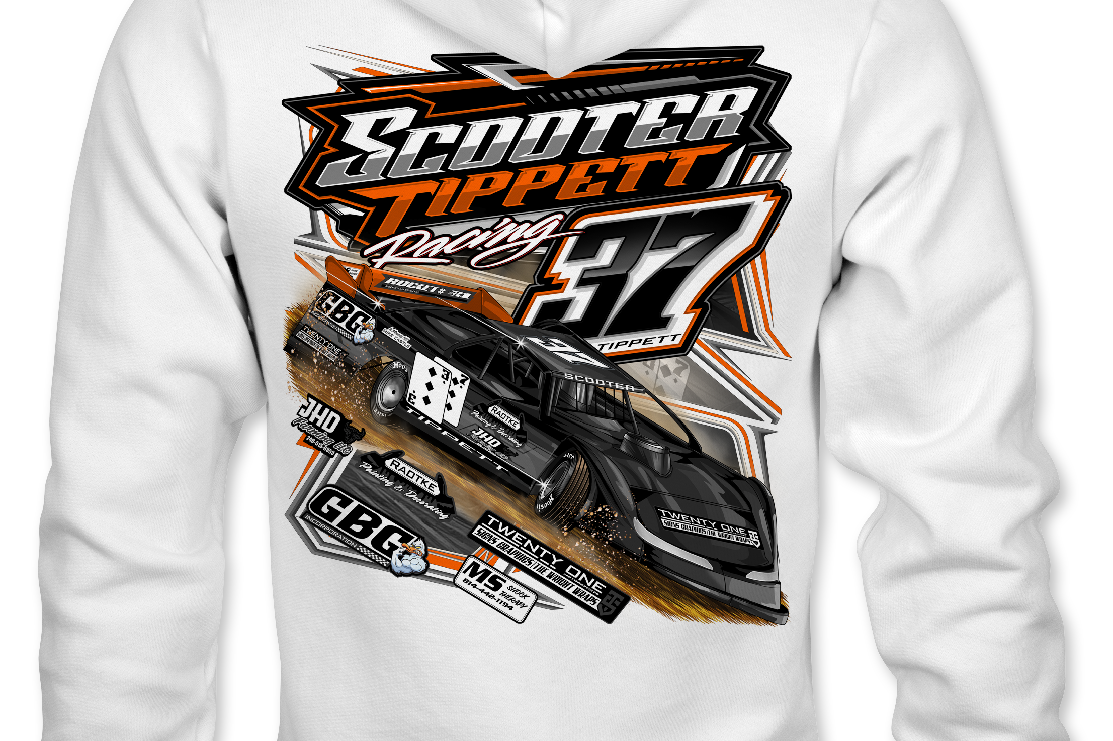 Scooter Tippett Racing 2025 Hoodies
