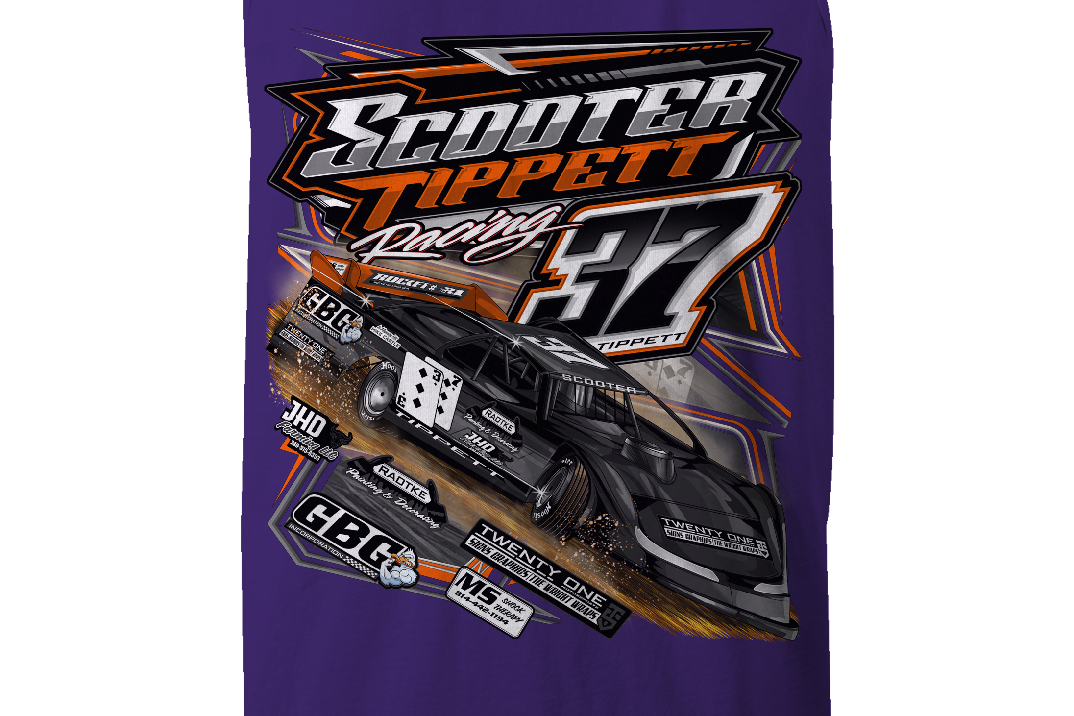Scooter Tippett Racing 2025 Tank Tops