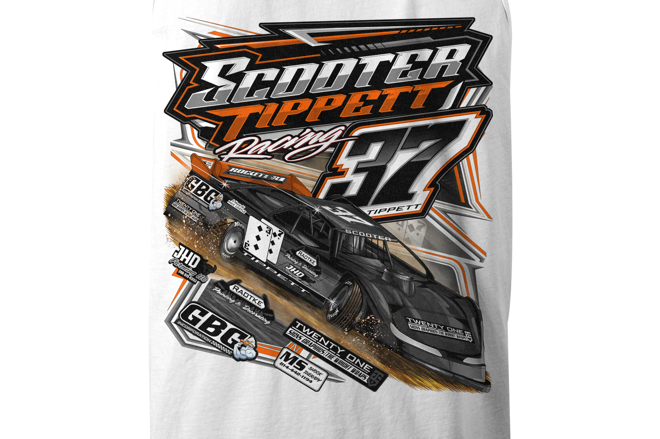 Scooter Tippett Racing 2025 Tank Tops