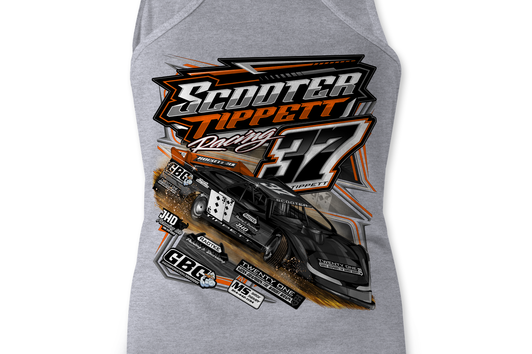 Scooter Tippett Racing 2025 Tank Tops