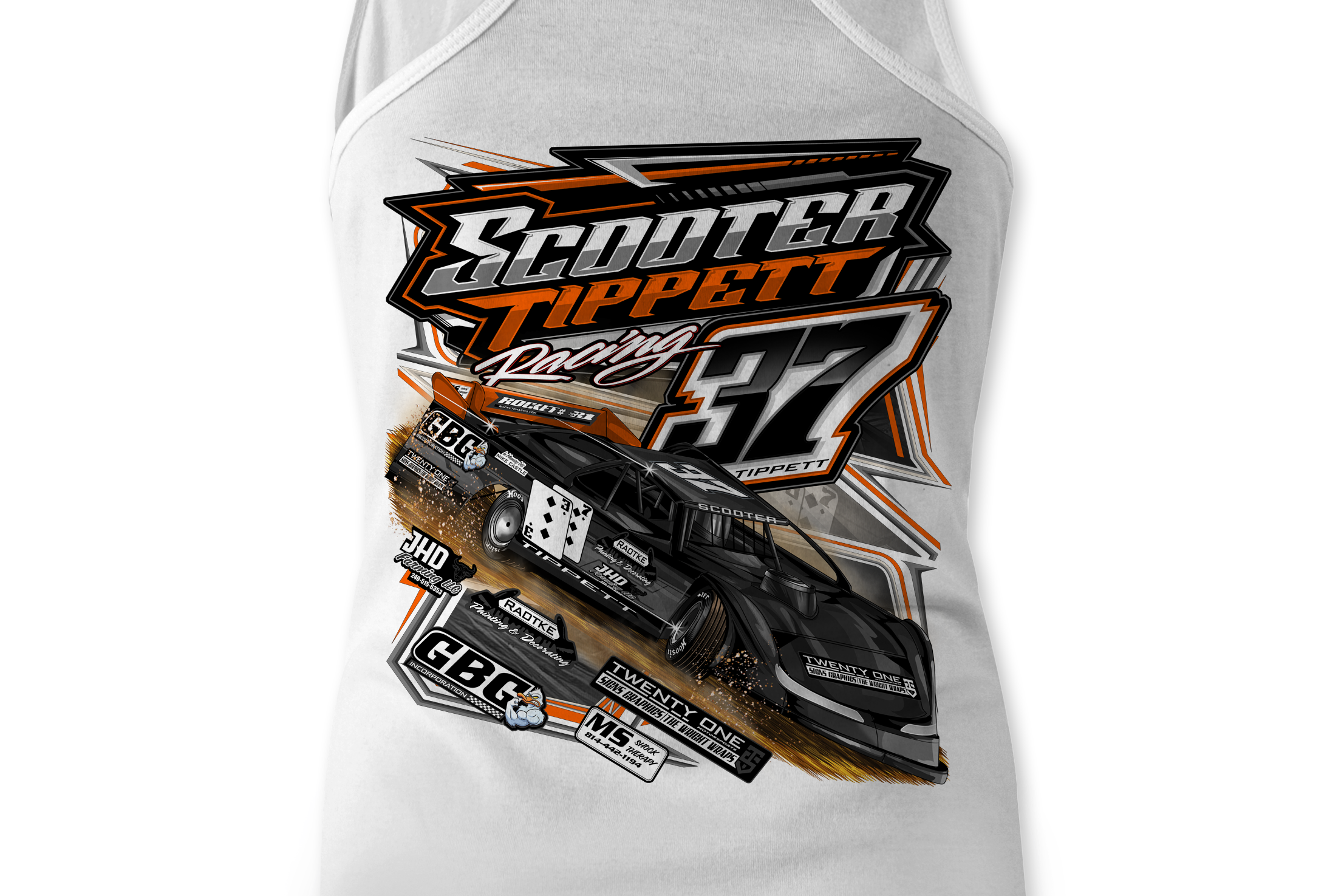 Scooter Tippett Racing 2025 Tank Tops