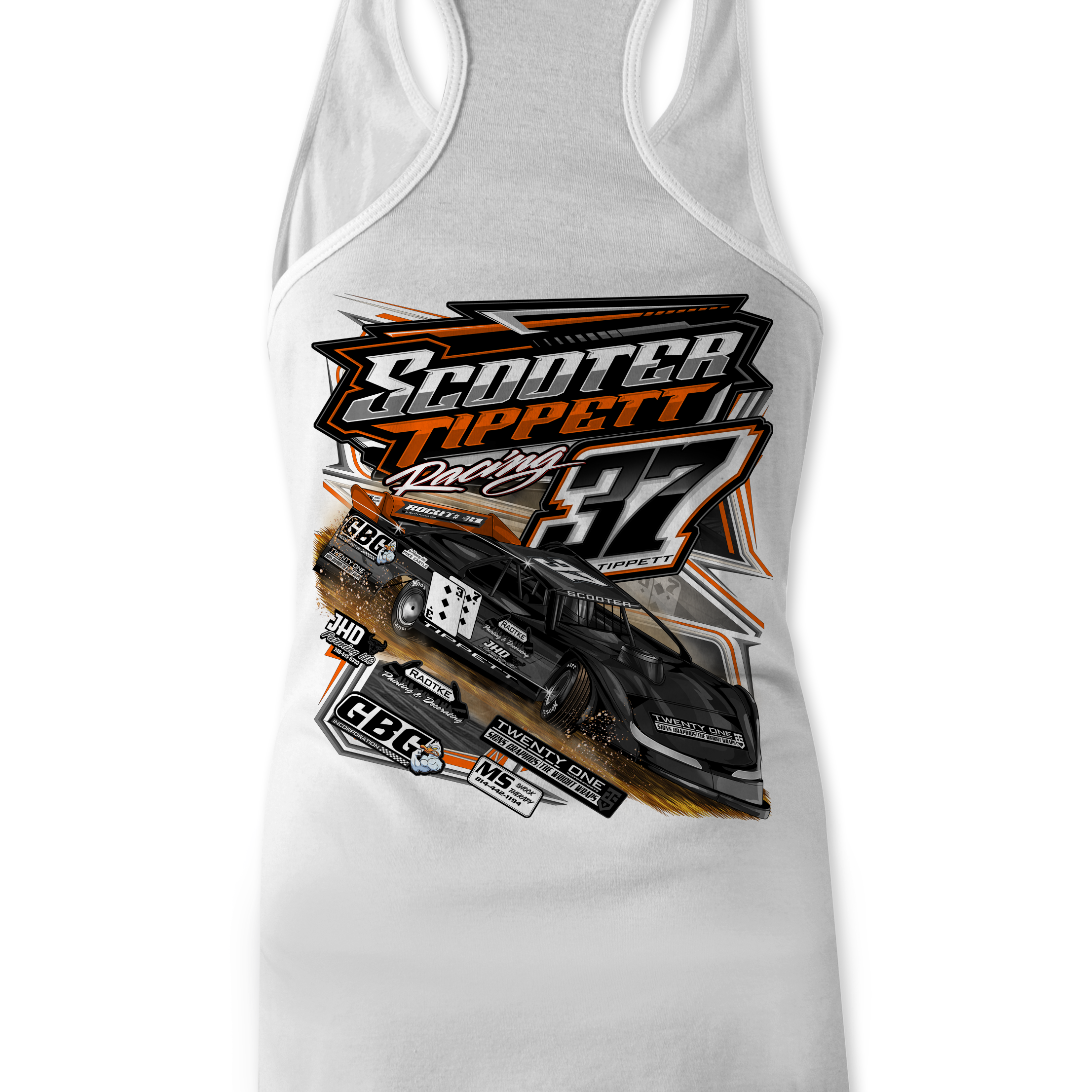 Scooter Tippett Racing 2025 Tank Tops