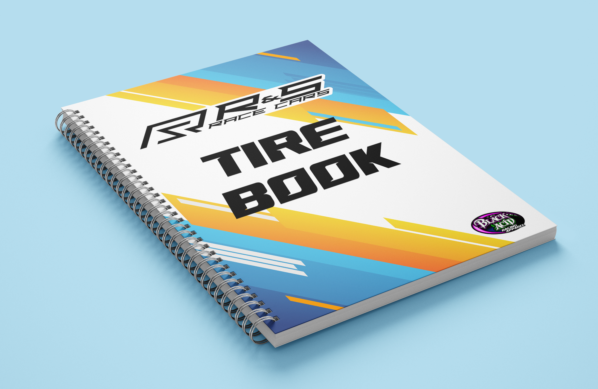 Tire Book Black Acid Apparel