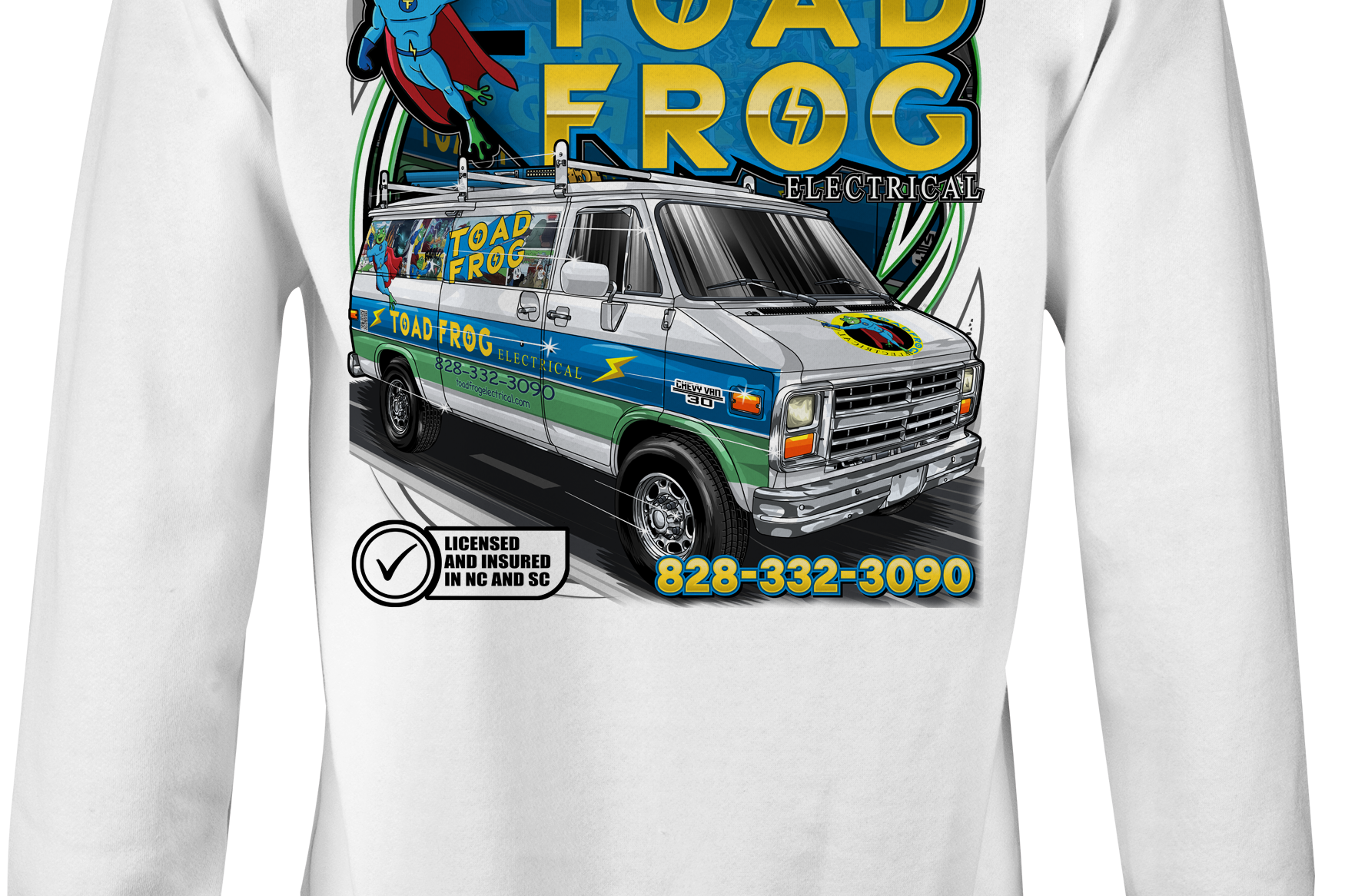 Toadfrog Business Crewneck Sweatshirts