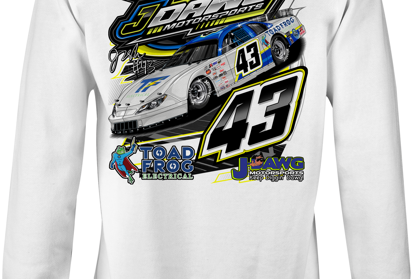 J Dawg Motorsports Crewneck Sweatshirts